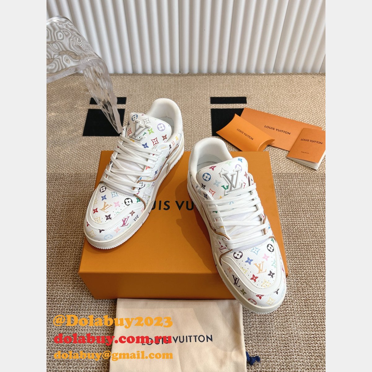 LV x TM LV Trainer Sneaker