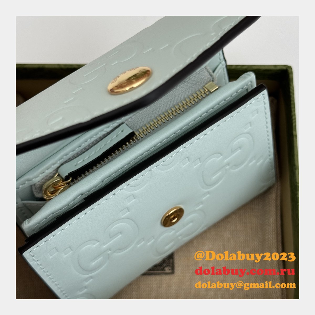 Gucci Knockoff GG Compact High Quality 772793 Wallet