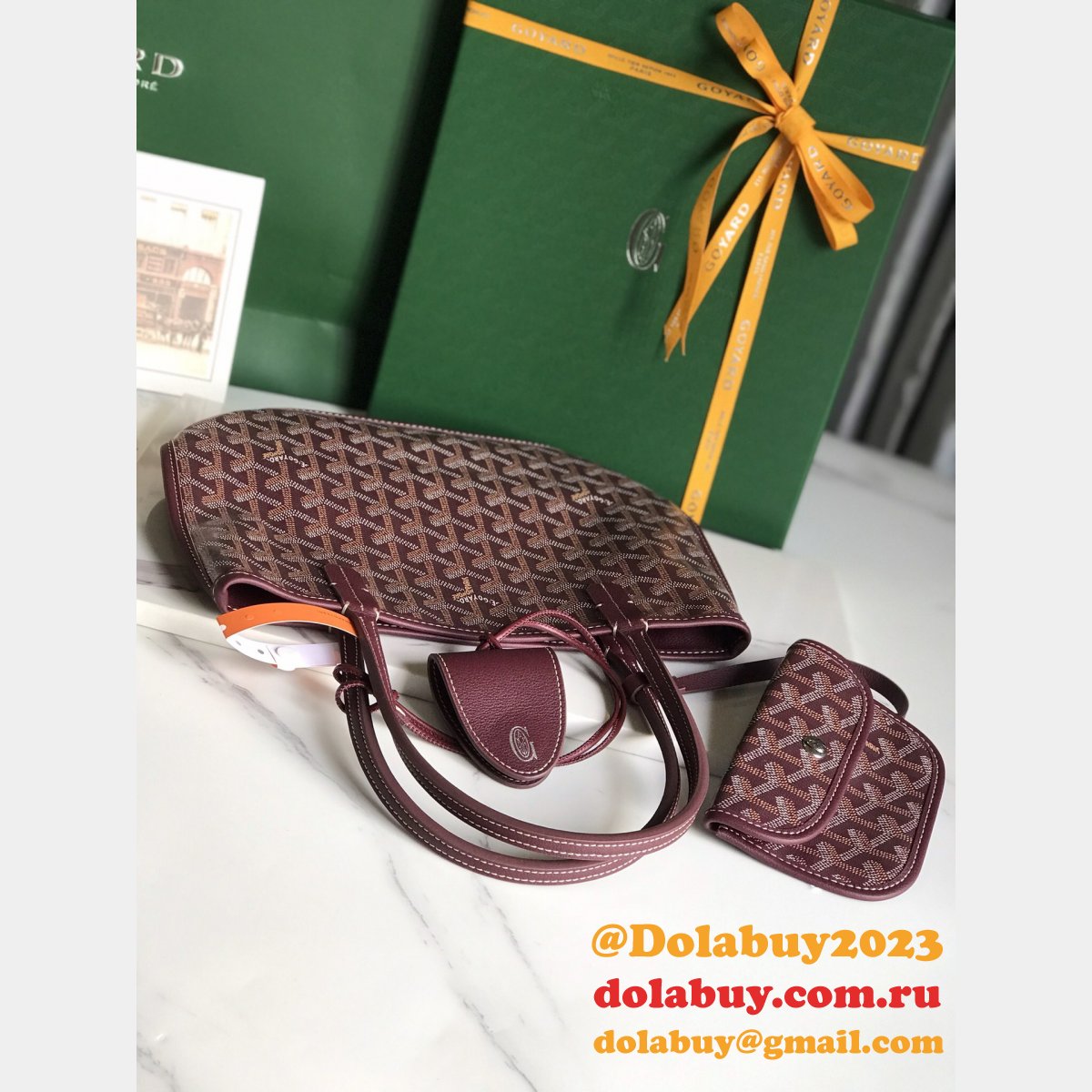 Shop High Quality Replica Saint Louis 020660 Goyard Handbag