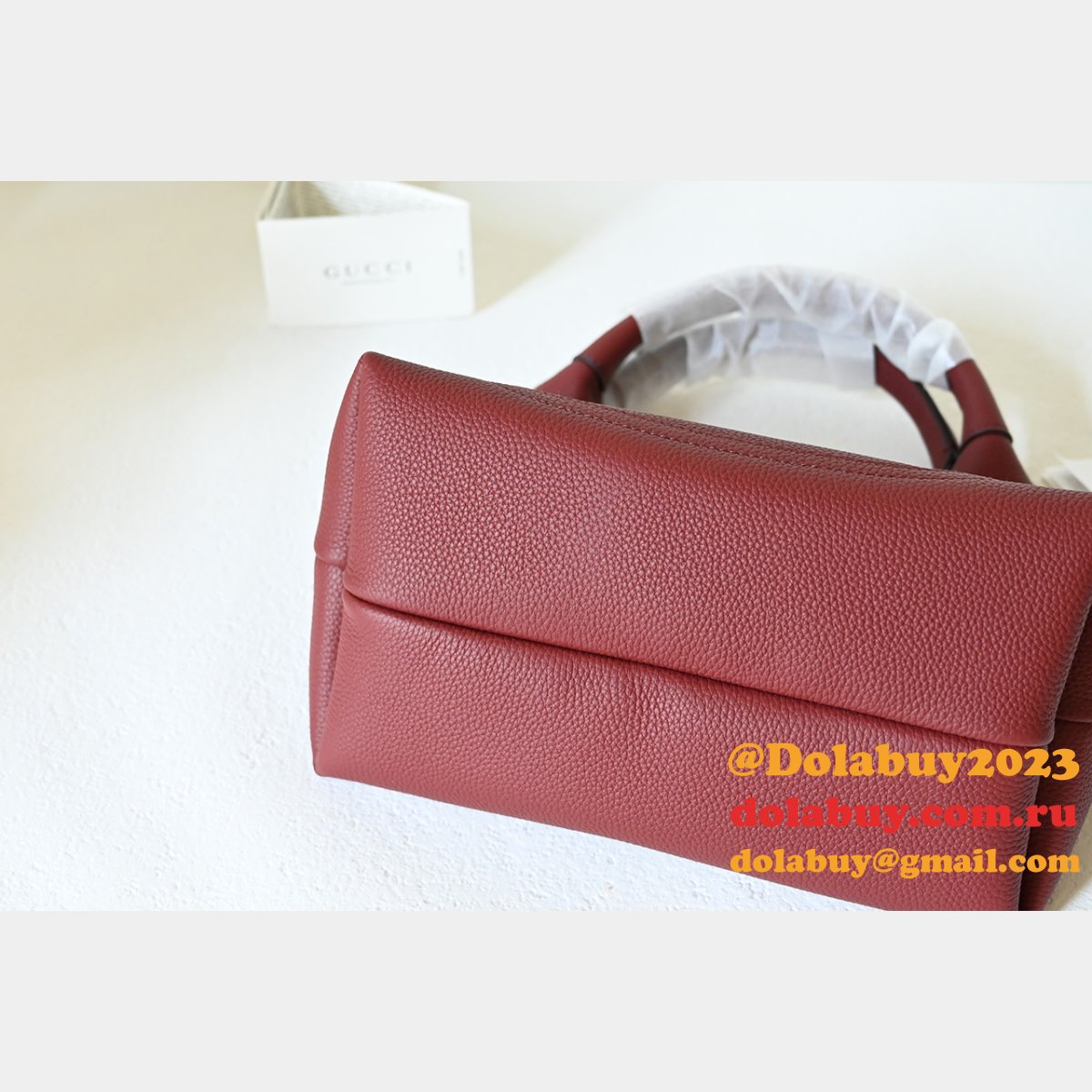 duplicate 837467 G*u*i softbit small shoulder aaa+ black bag