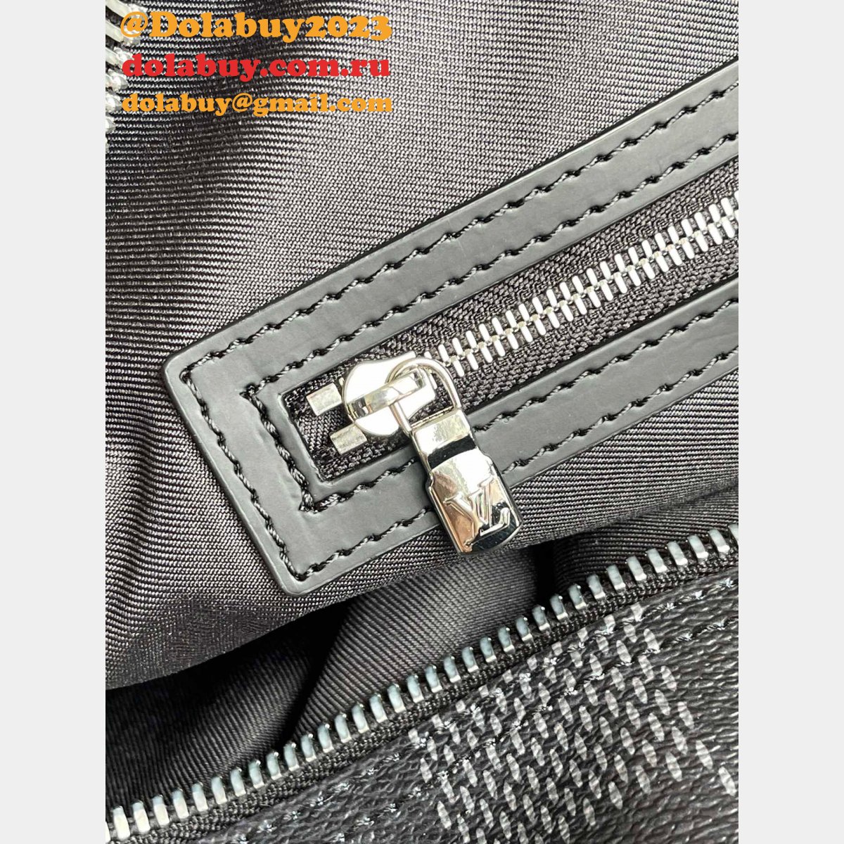 Louis Vuitton 7 Star Keepall Bandoulière 50 Damier Graphite Canvas N50016
