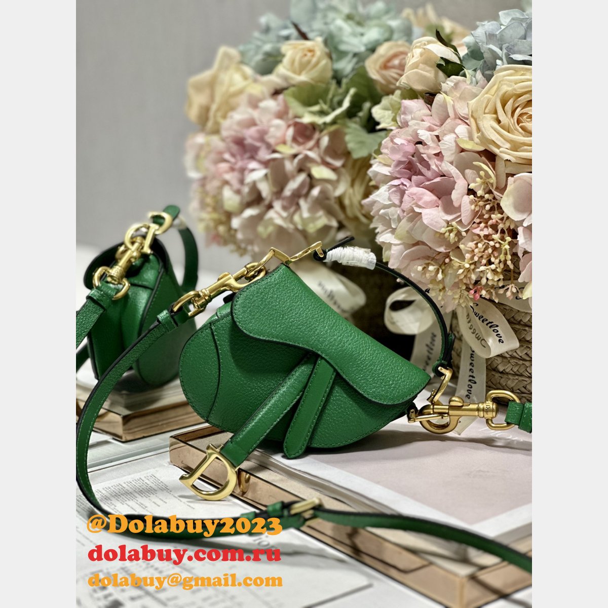 Where to Buy Dior 3067 Maria Grazia Chiuri Saddle Fake Bag Online mini