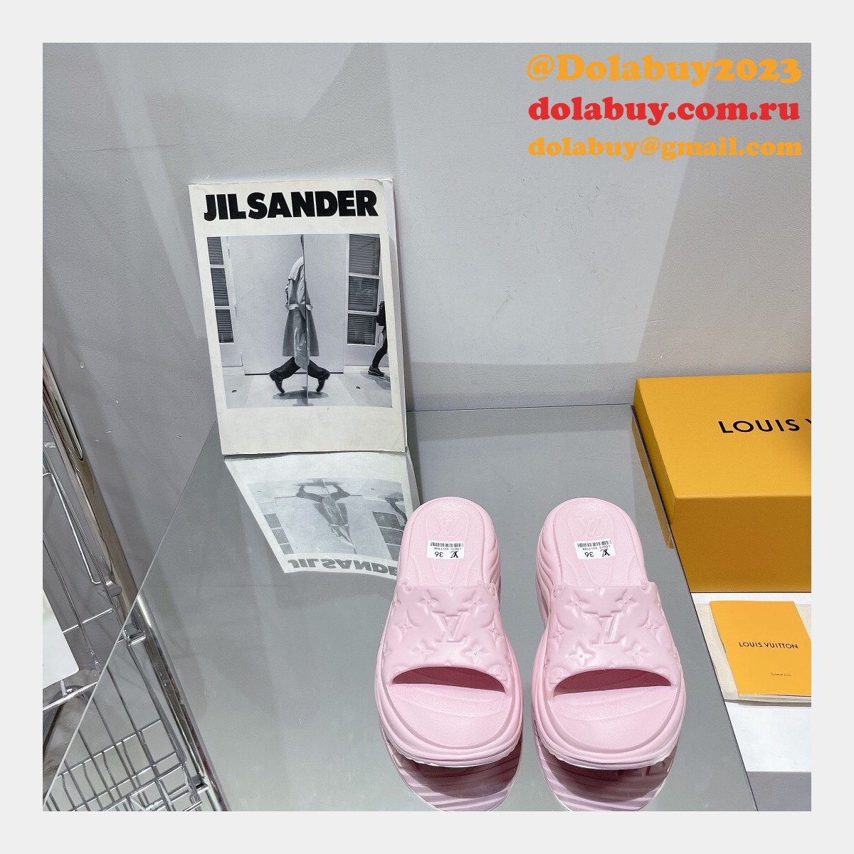 The Best Quality Waterfront Replica Louis Vuitton Shoes