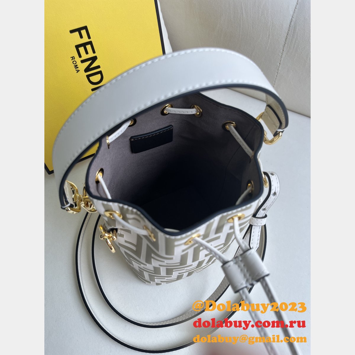 top quality wholesale F**di mon tresor ff small bucket bag