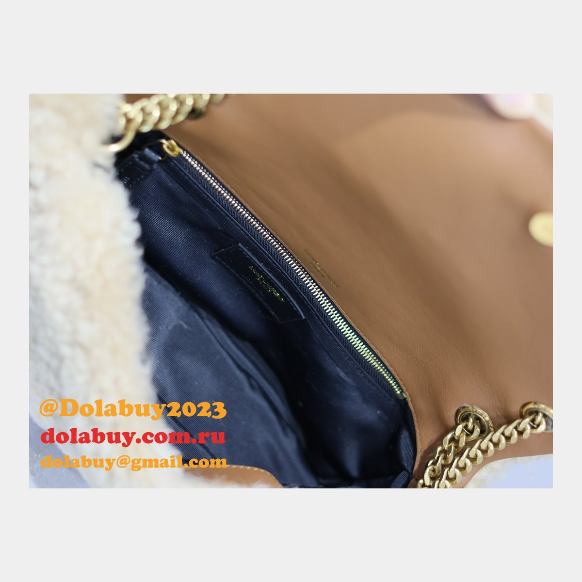 Replica Saint Laurent Calypso 734153 Shoulder 1:1 Mirror Bag