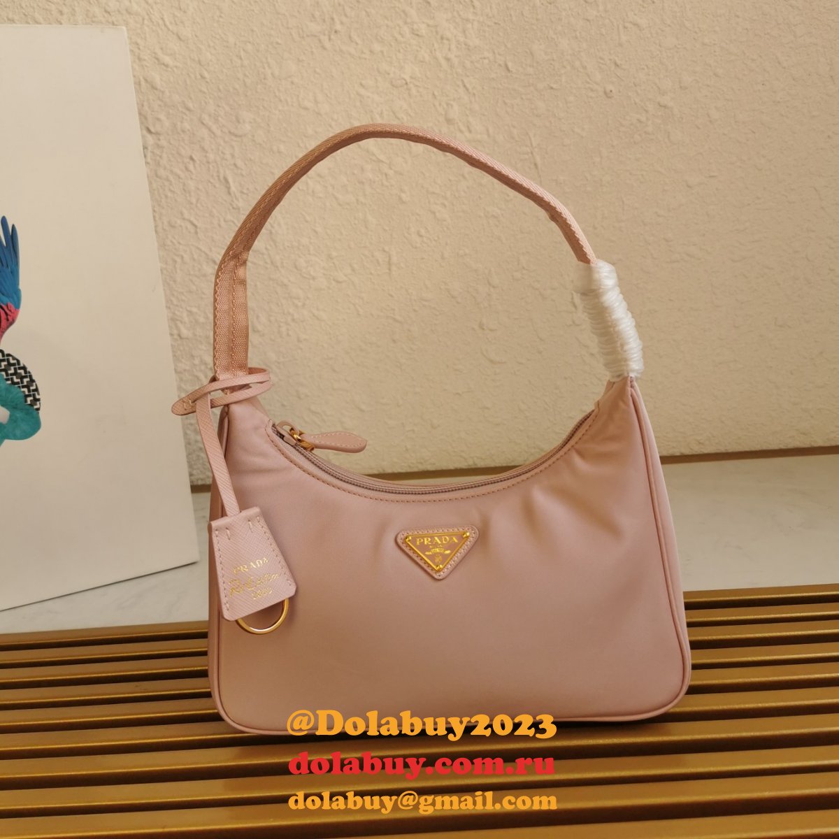 Hobo Bags Prada 1NE515 AAA High Quality Replica Bags