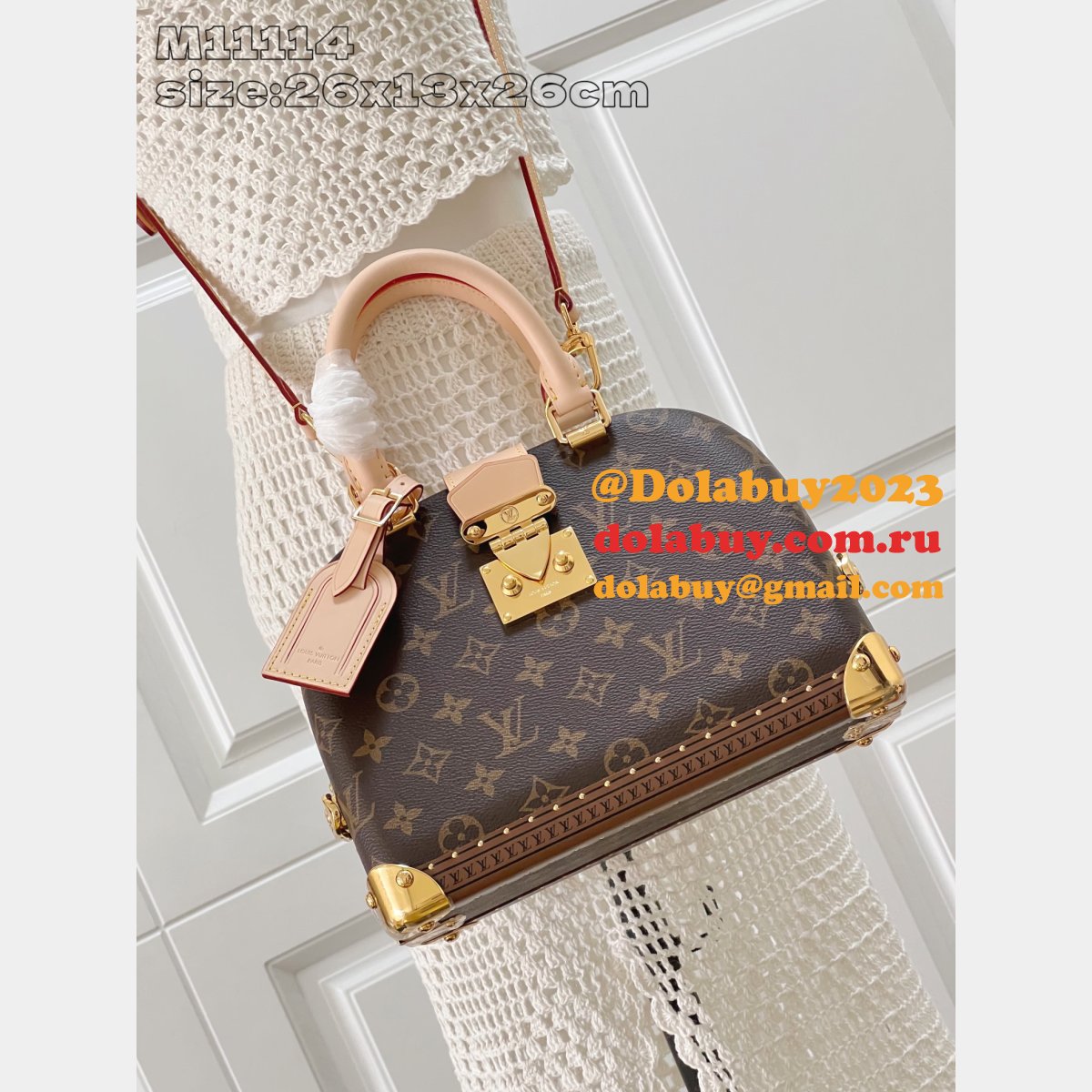 Louis Vuitton 1:1 Mirror Alma Trunk Monogram Les Extraordinaires M11114 Bags