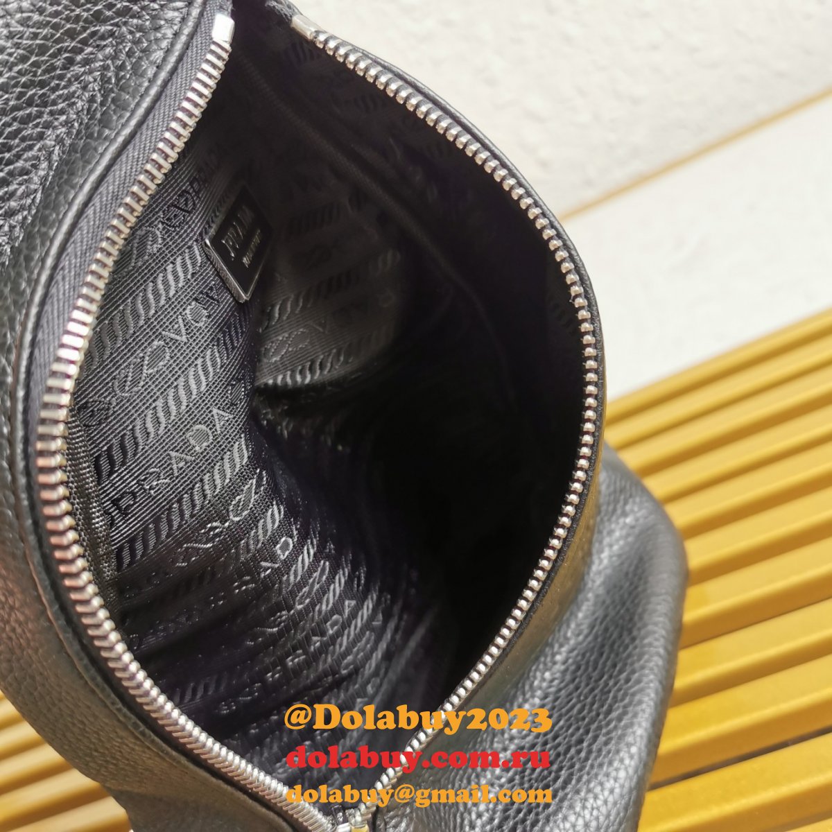 Bluette Replicas Prada Cross Backpacks Belt 2VZ098 High Quality Bag