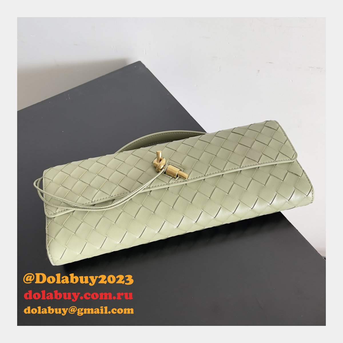 Luxury 741511 Replica Bottega Veneta Andiamo Evening Bags