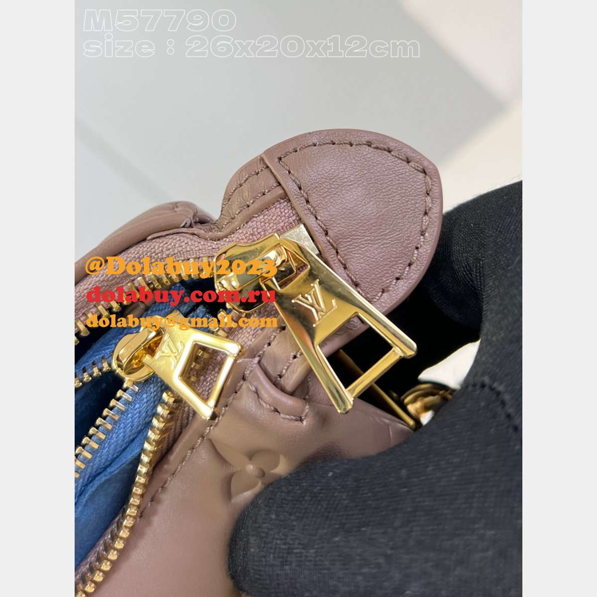 Designer Coussin PM M57790 Replica Louis Vuitton Khaki Bag