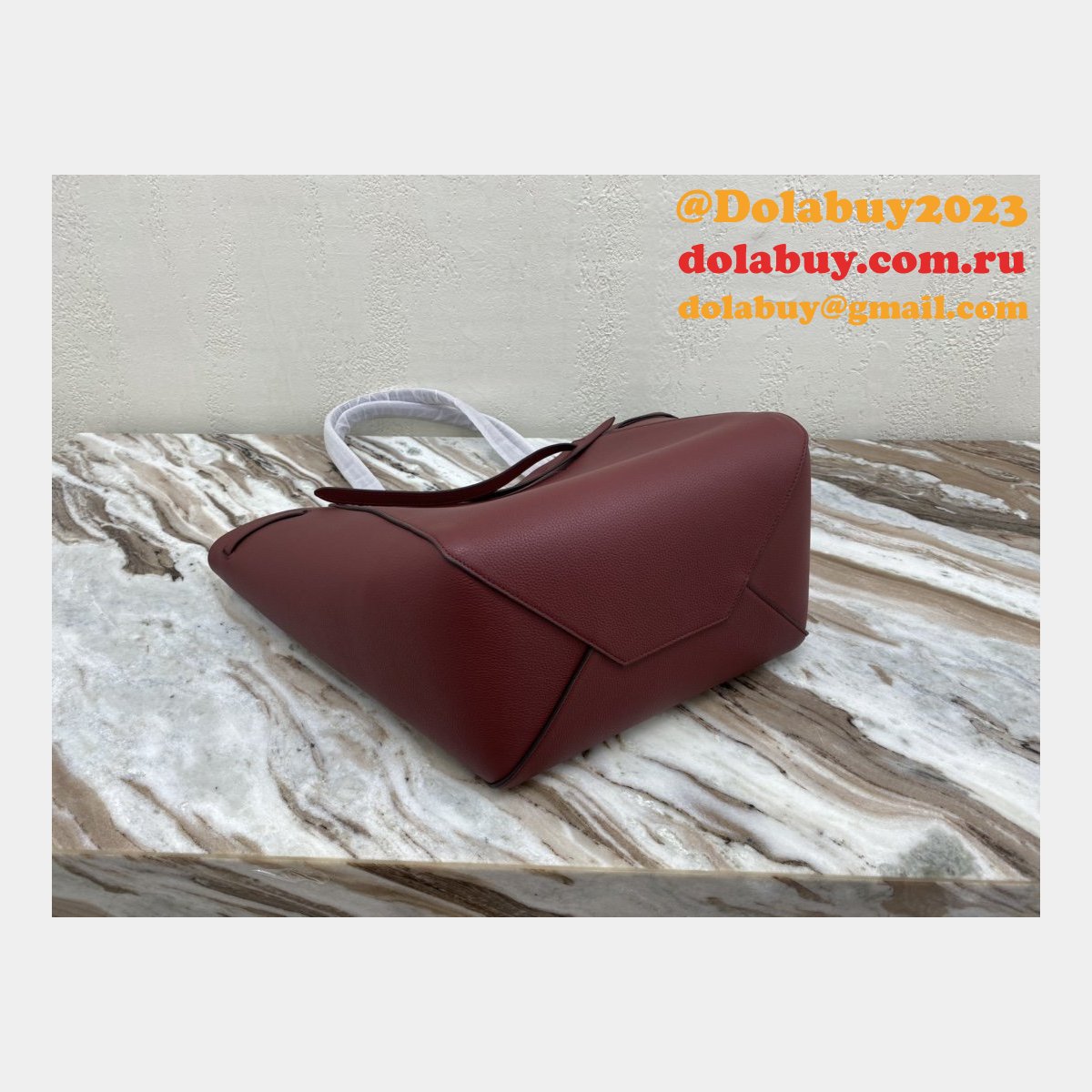 Céline Cabas Wine Red Phantom Luggage Phantom Luggage