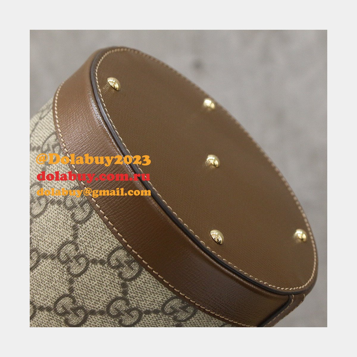 G*u*i 637115 replicas horsebit 1955 small bucket bag