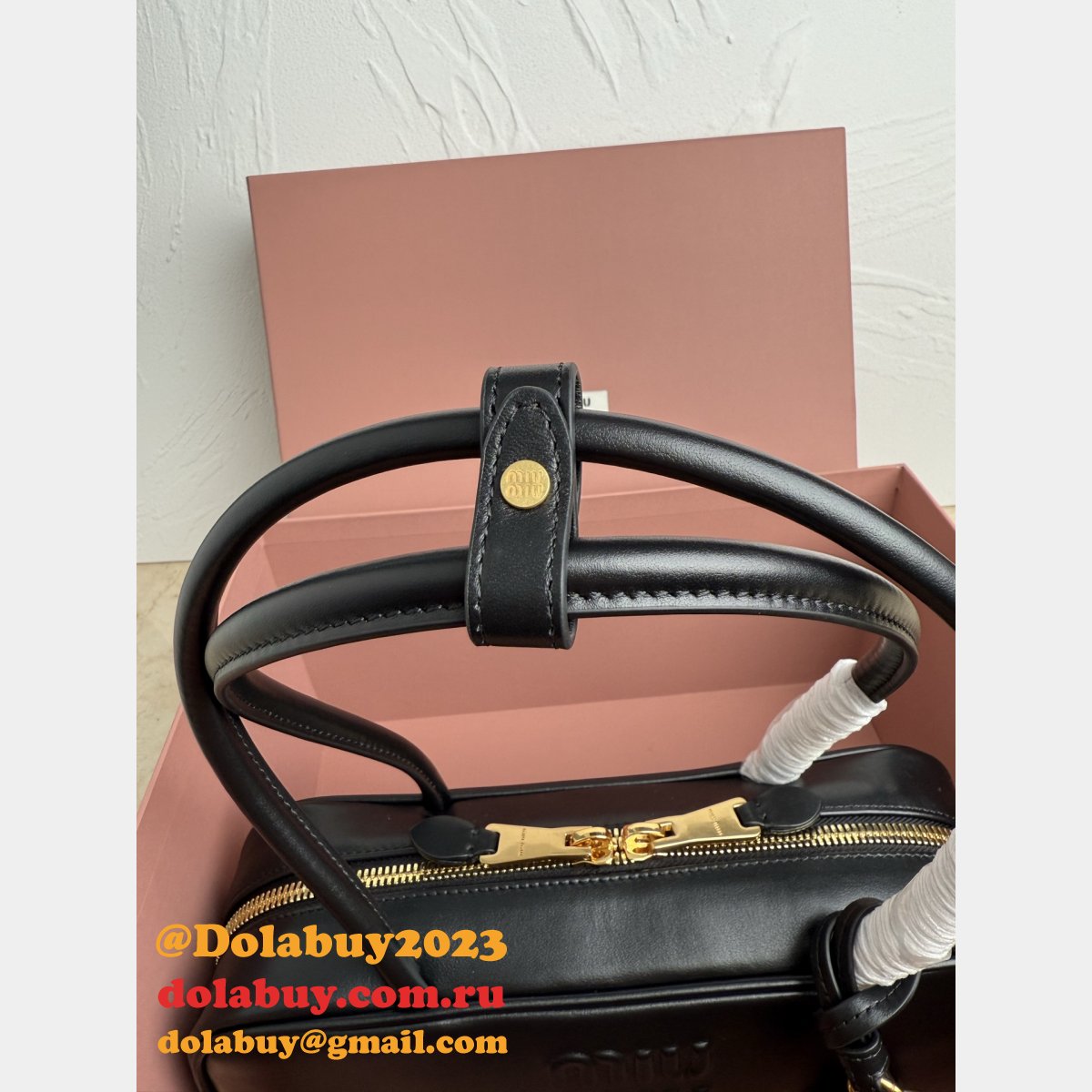 7 Star MIU MIU Beau Leather 5BB173 Bag