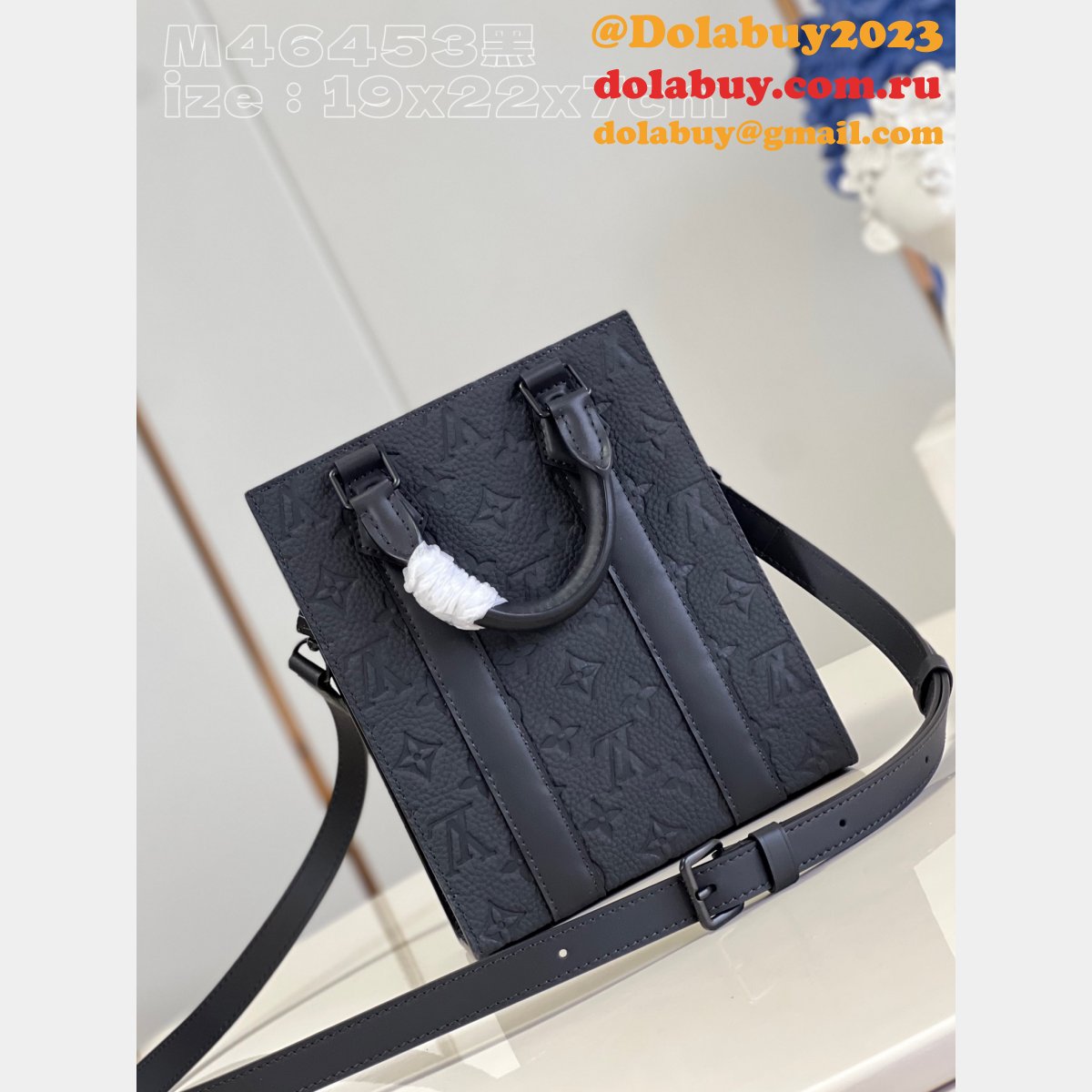 Sac Plat Mini Monogram Eclipse M46453 Bags Louis Vuitton Designer