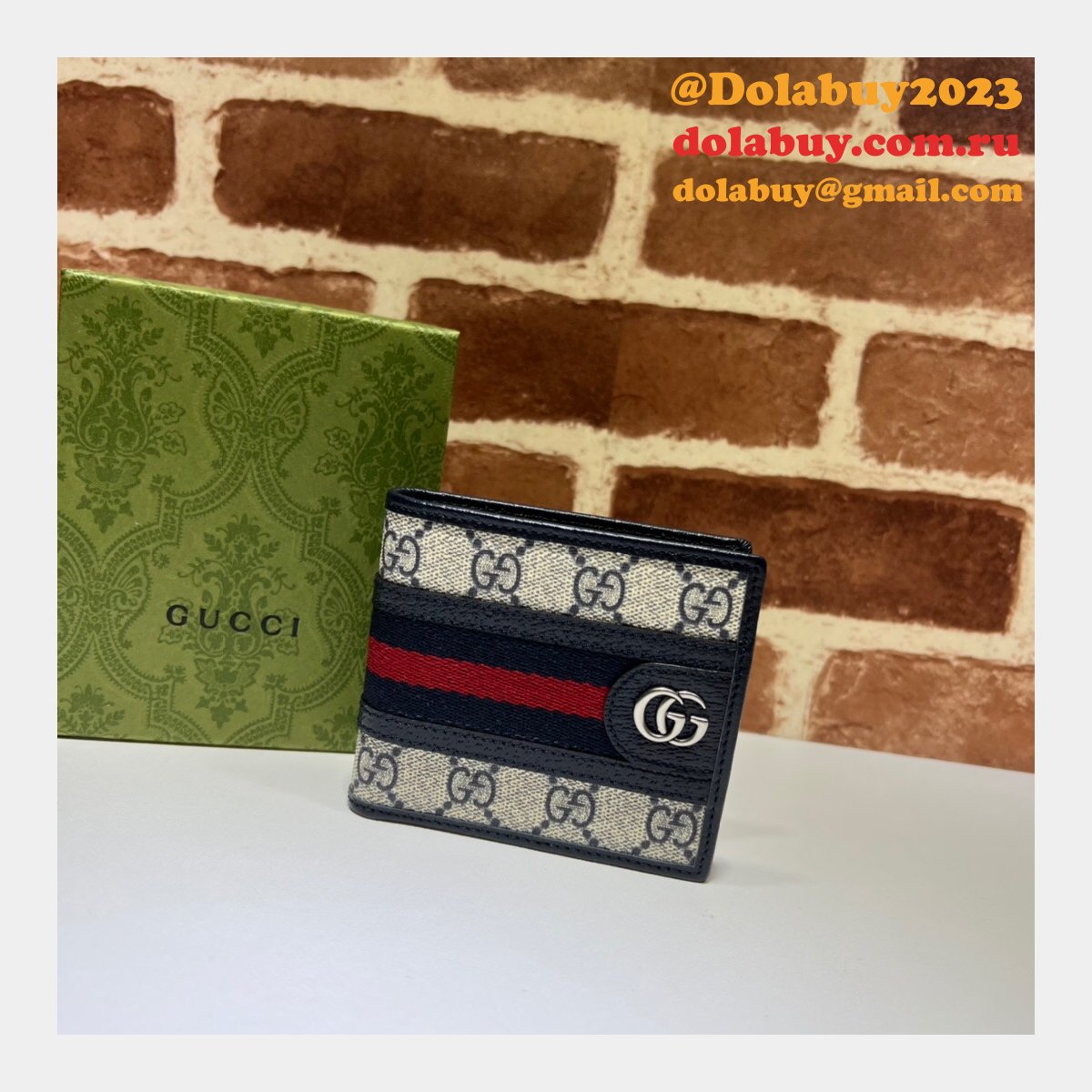 G*u*i replica bags gg supreme ophidia wallet 597606 online