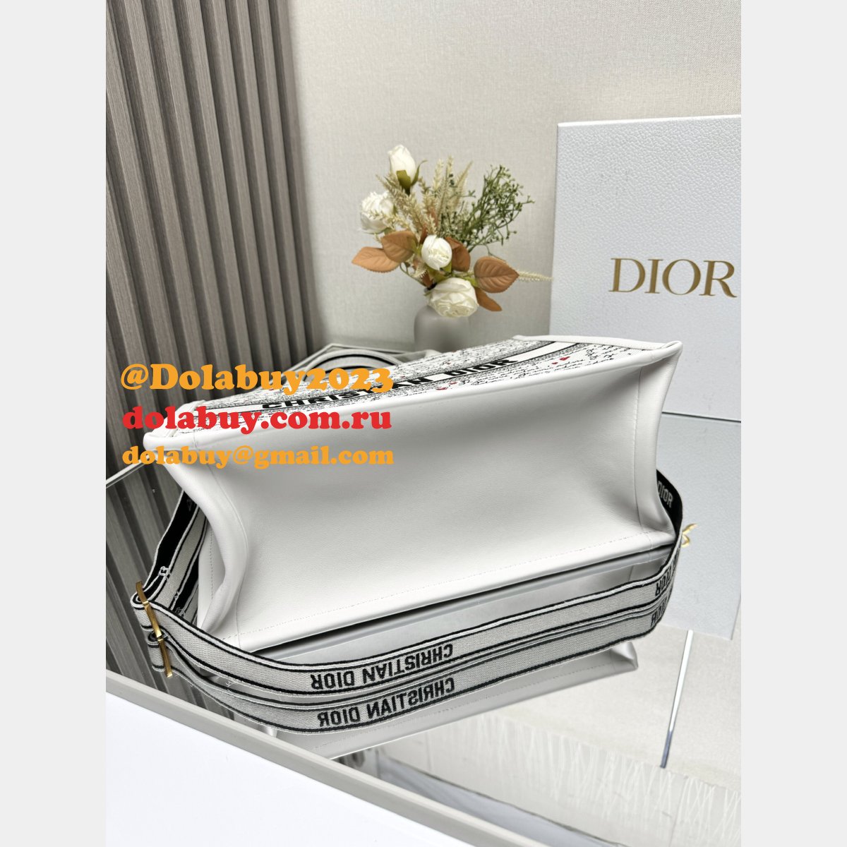 Top Quality DIOR love book Tote handbag