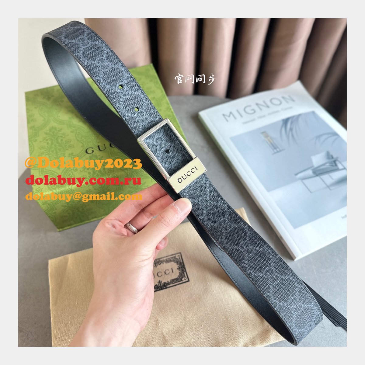 7 Star GG 35mm Designer UK belt