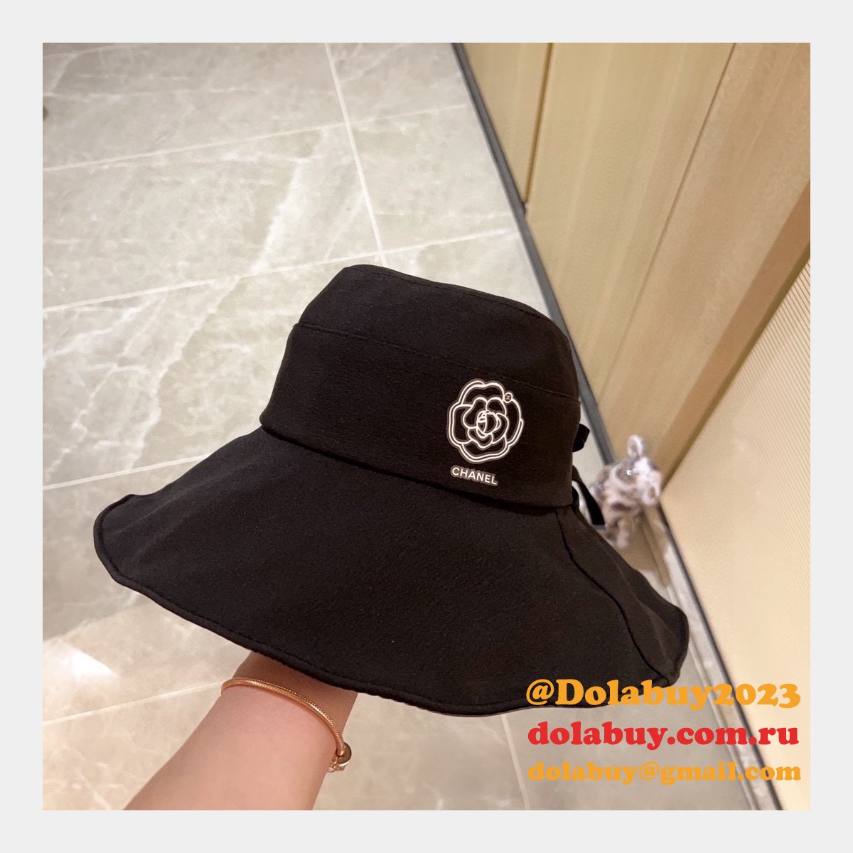 High Quality CC Replica Straw hat