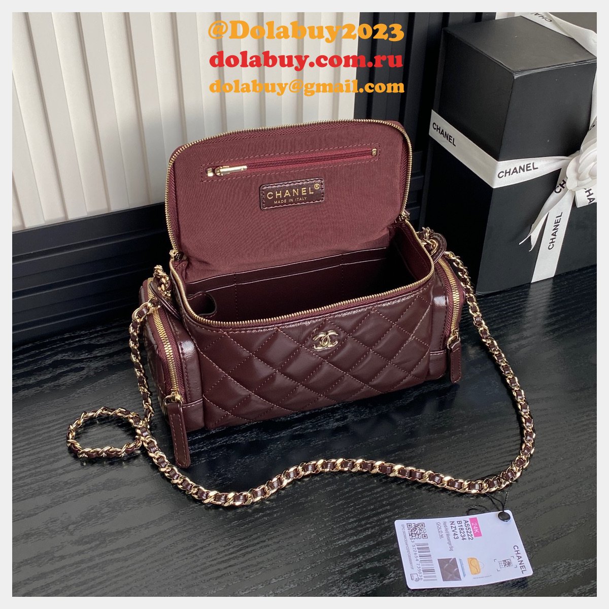 High Fashion Replicas AS5222 Vanity Case 1:1 Mirror Bag