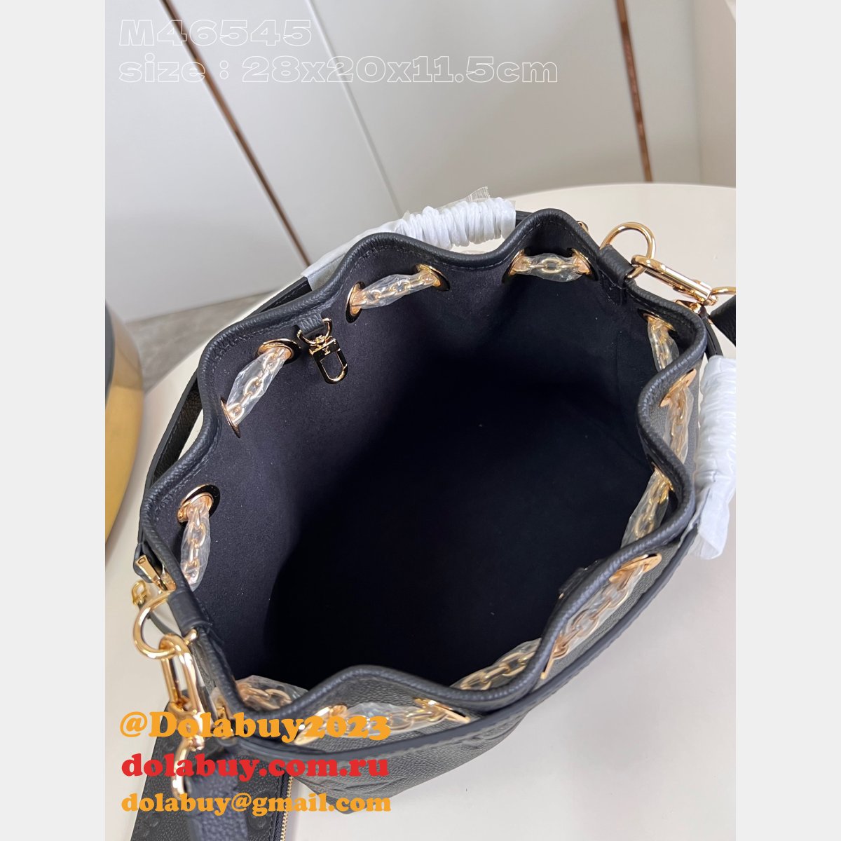 Louis Vuitton M46545 Replica Trianon Monogram Empreinte Bag