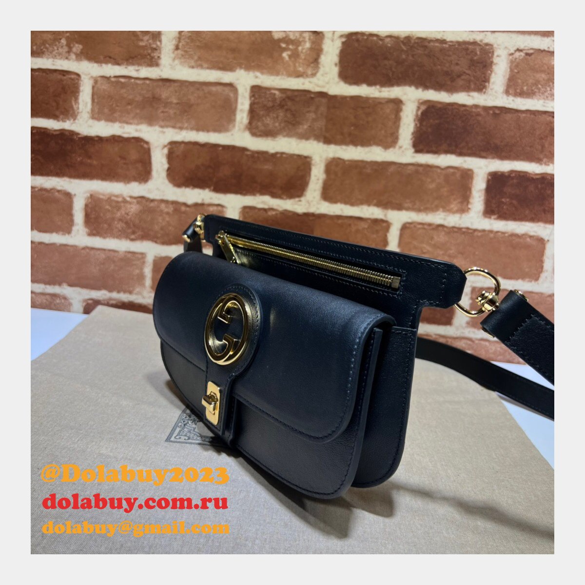 G*u*i 1:1 replica blondie belt crossbody 718154 cheap bag