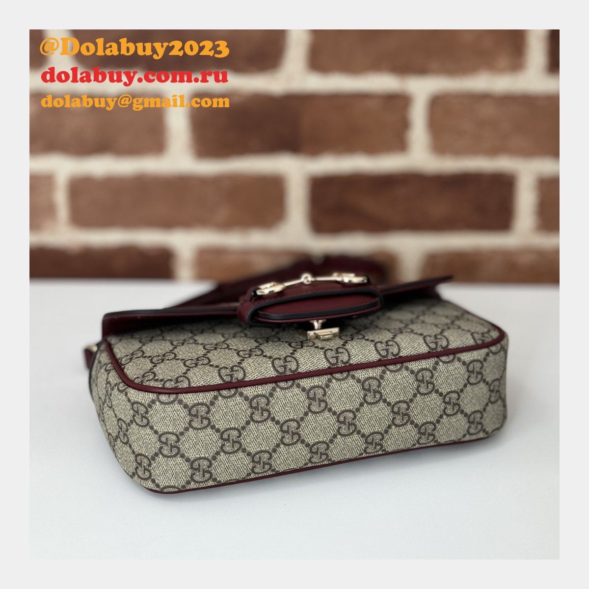 designer G*u*i horsebit duplicate shoulder 815206 7 star bag