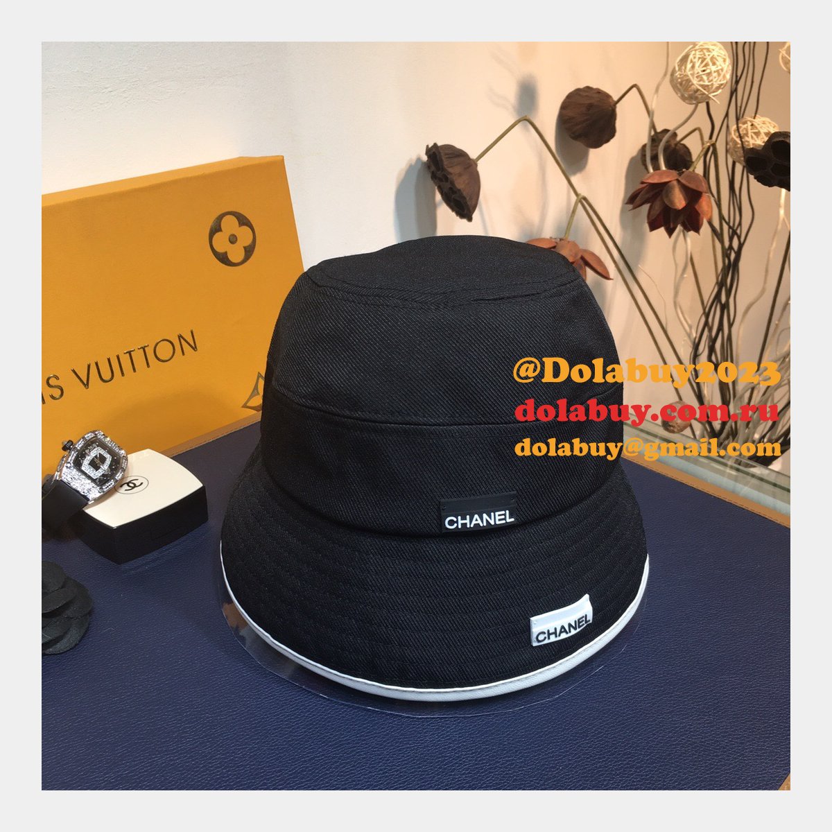 UK CC Replica Fisherman hat small brim wild hat type