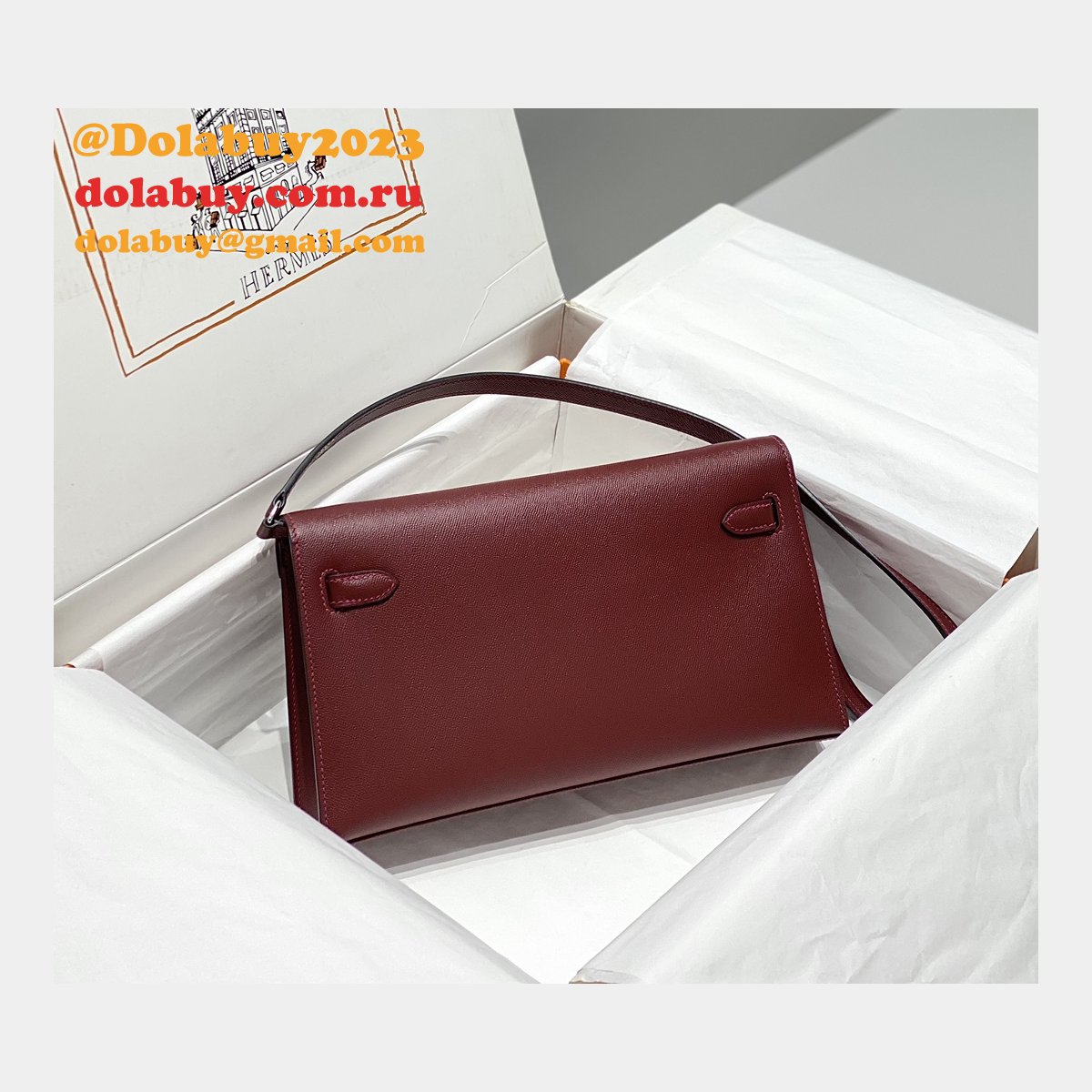 Luxury hermes kelly elan Customized Madame BAG