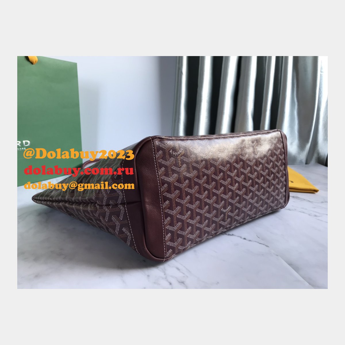 Shop For Luxury Leather Goyard Totes Knock Off Bags