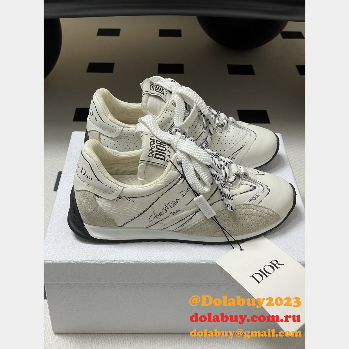 Top Quality Dior D-Sketch Sneaker