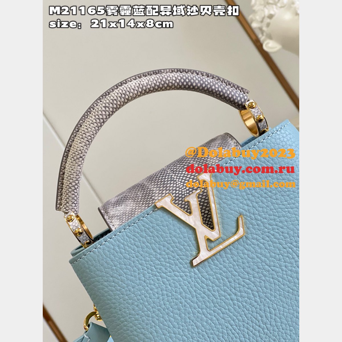 How To Louis Vuitton Buy M48865 Shoulder Bag Handbag Capucines