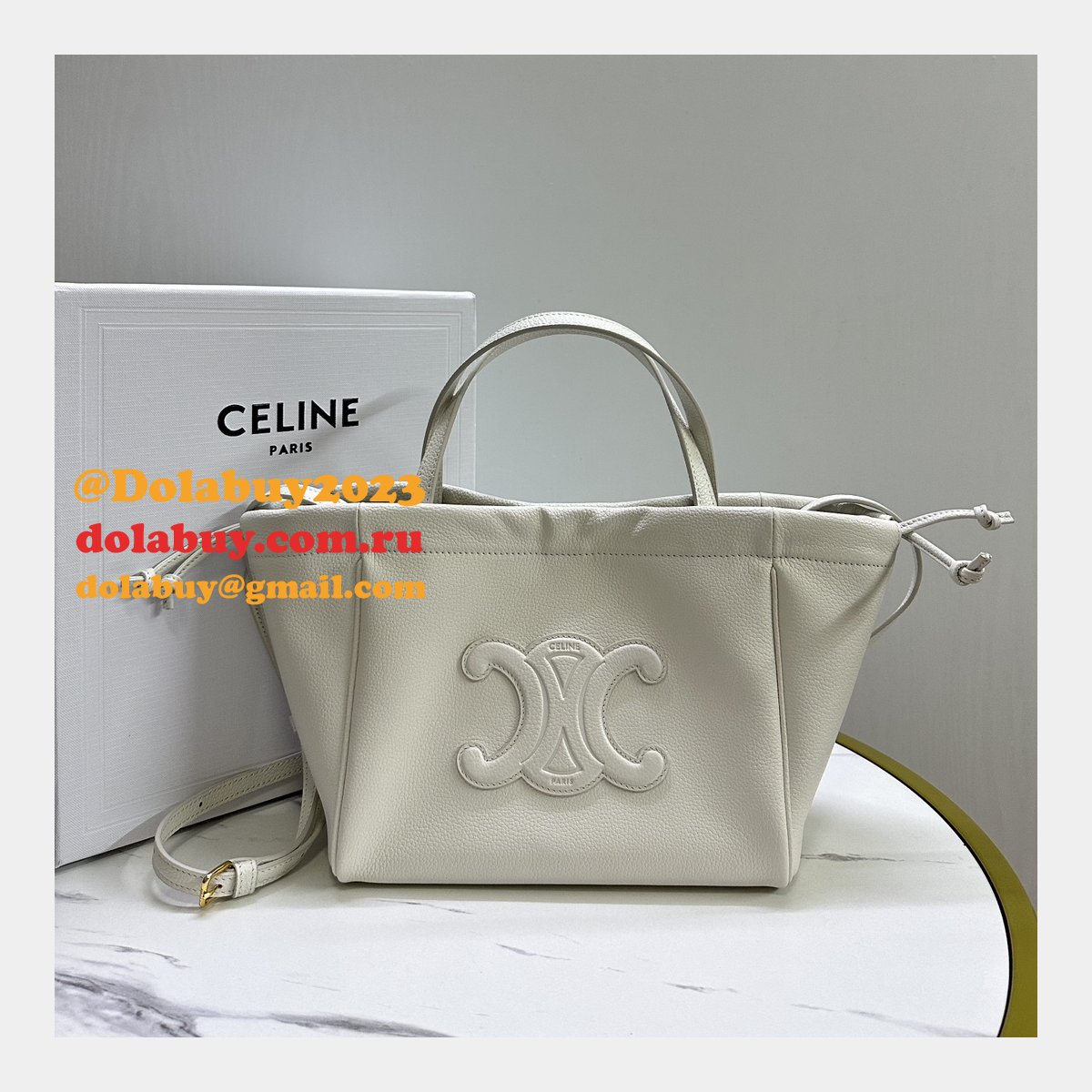 Luxury Celine Fashion Cabas tote bag 22cm