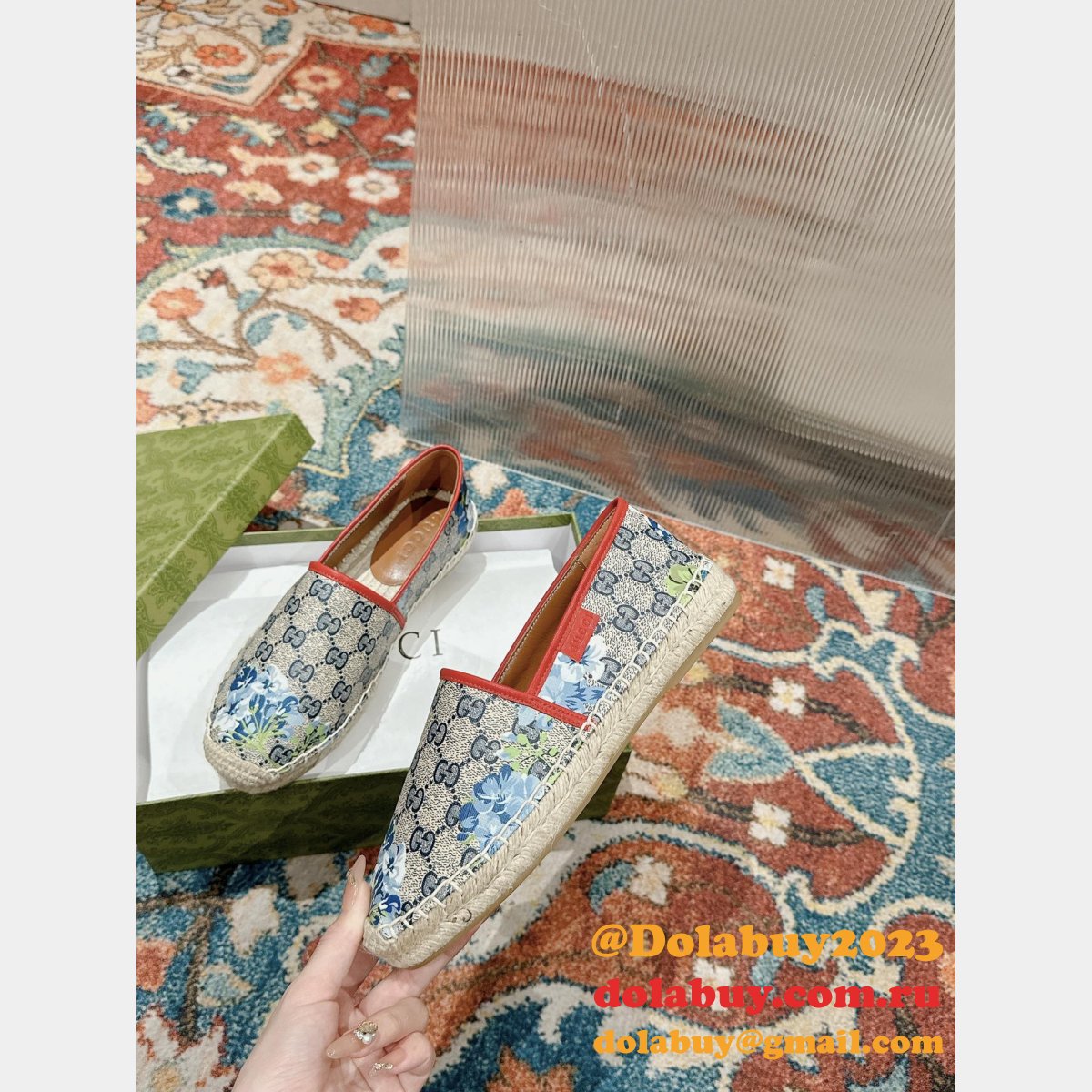 high quality G*u*i cheap espadrille