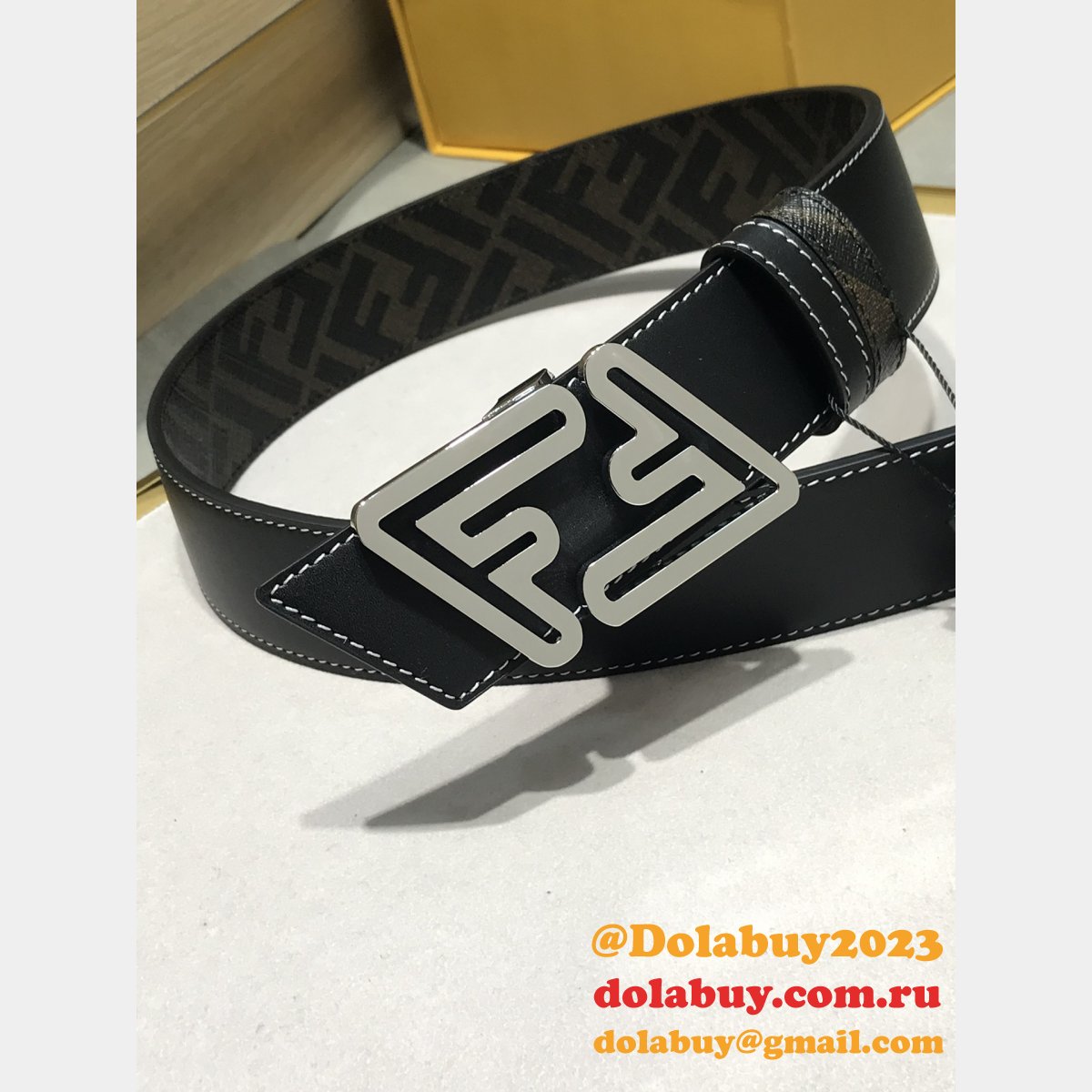 best designer F**di belt 35mm top quality