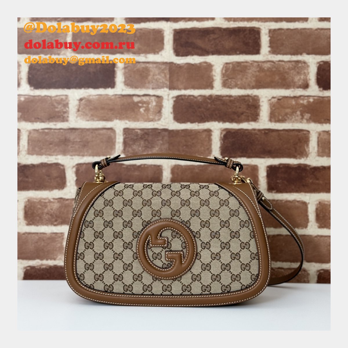 Gucci Blondie Shoulder Top Handle 1:1 Mirror 815716 Bag