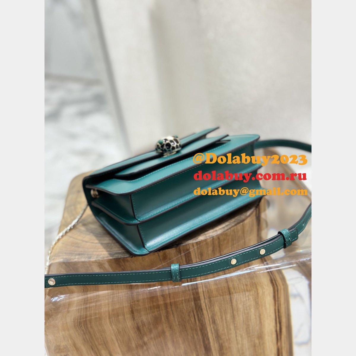 Duplicate BVLGARI SERPENTI FOREVER Crossbody Bags 289676