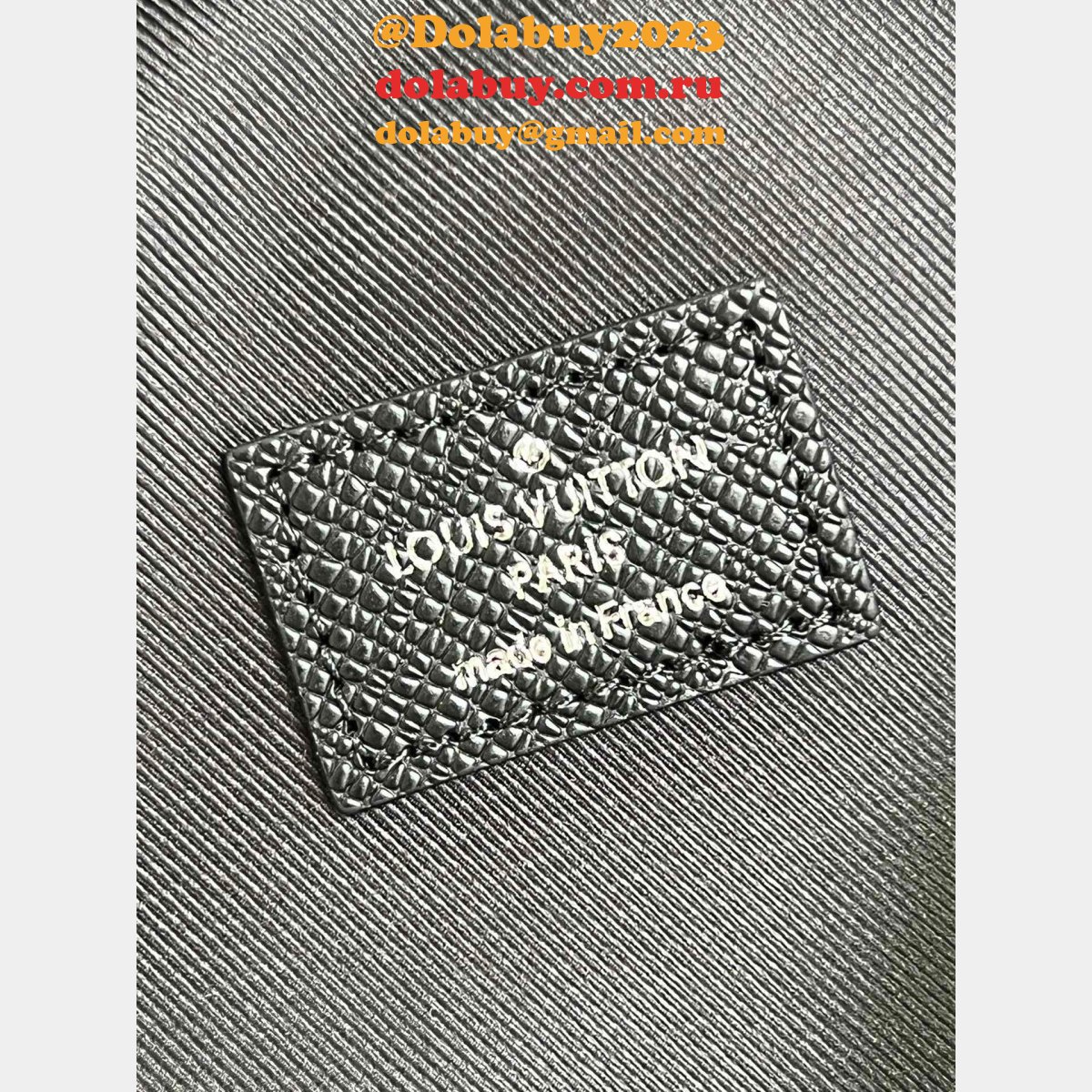 Louis Vuitton High Quality Designer Replica Avenue Sling M30443 Taiga Bag