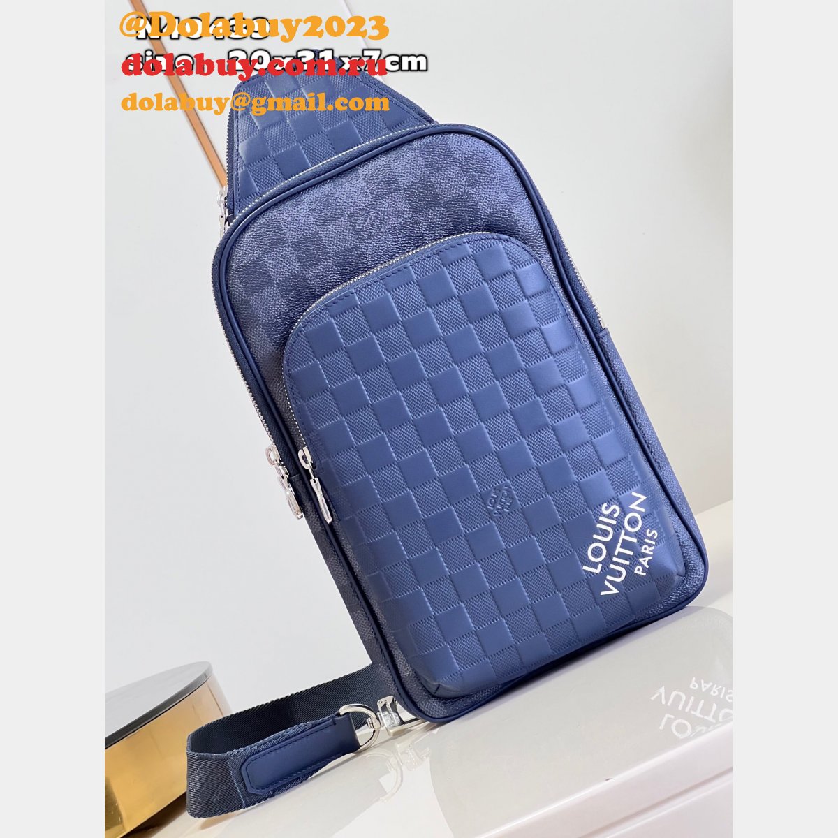 Louis Vuitton N40439 Avenue Slingbag Damier Infini 1:1 Mirror Bag