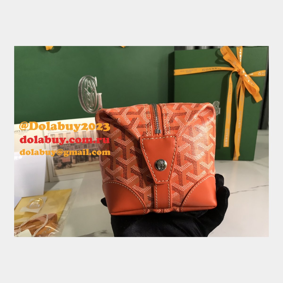 Goyard Top Luggage Boeing NBA Love 020215 Replica Bag