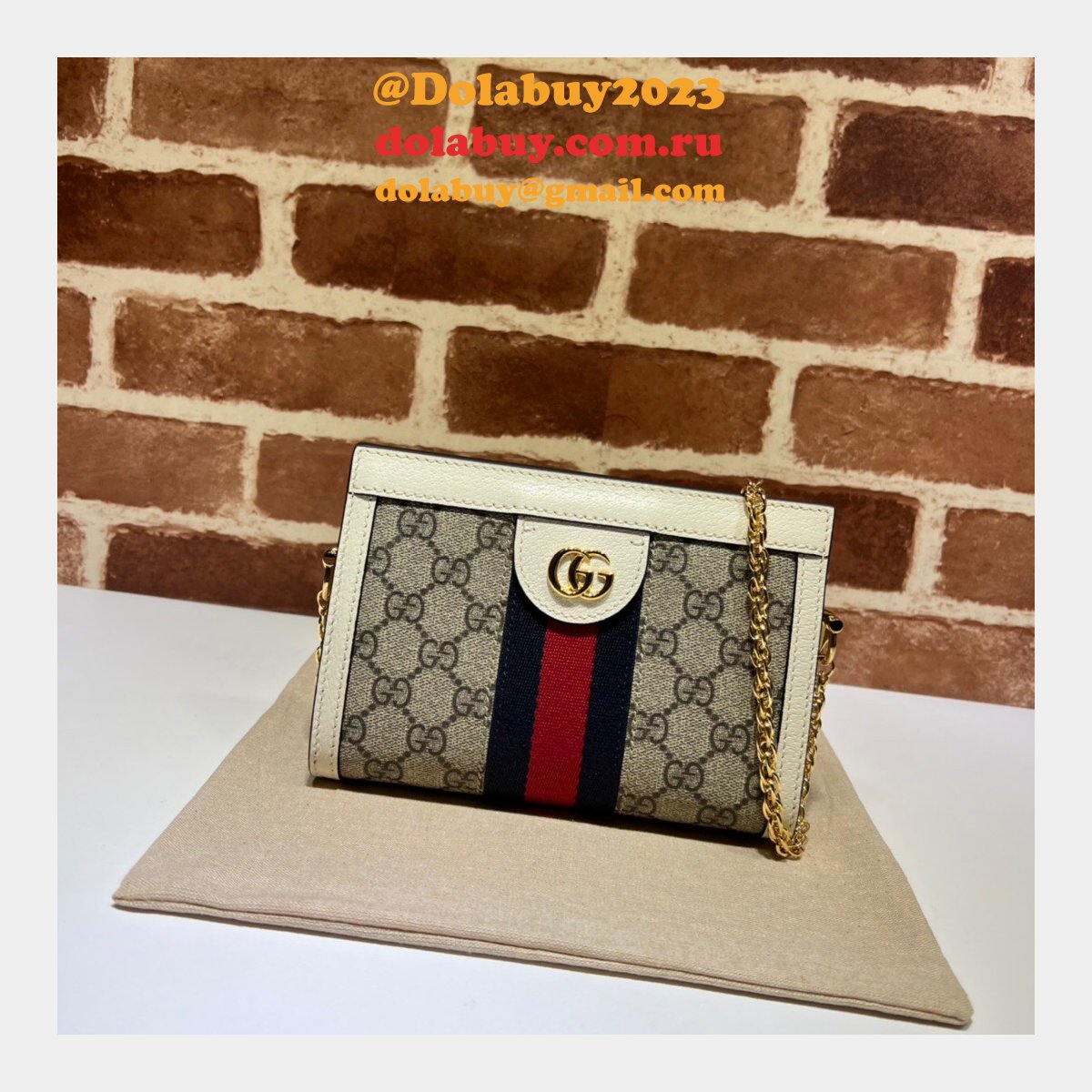 replica G*u*i inspired ophidia shoulder 602676 bag gg supreme