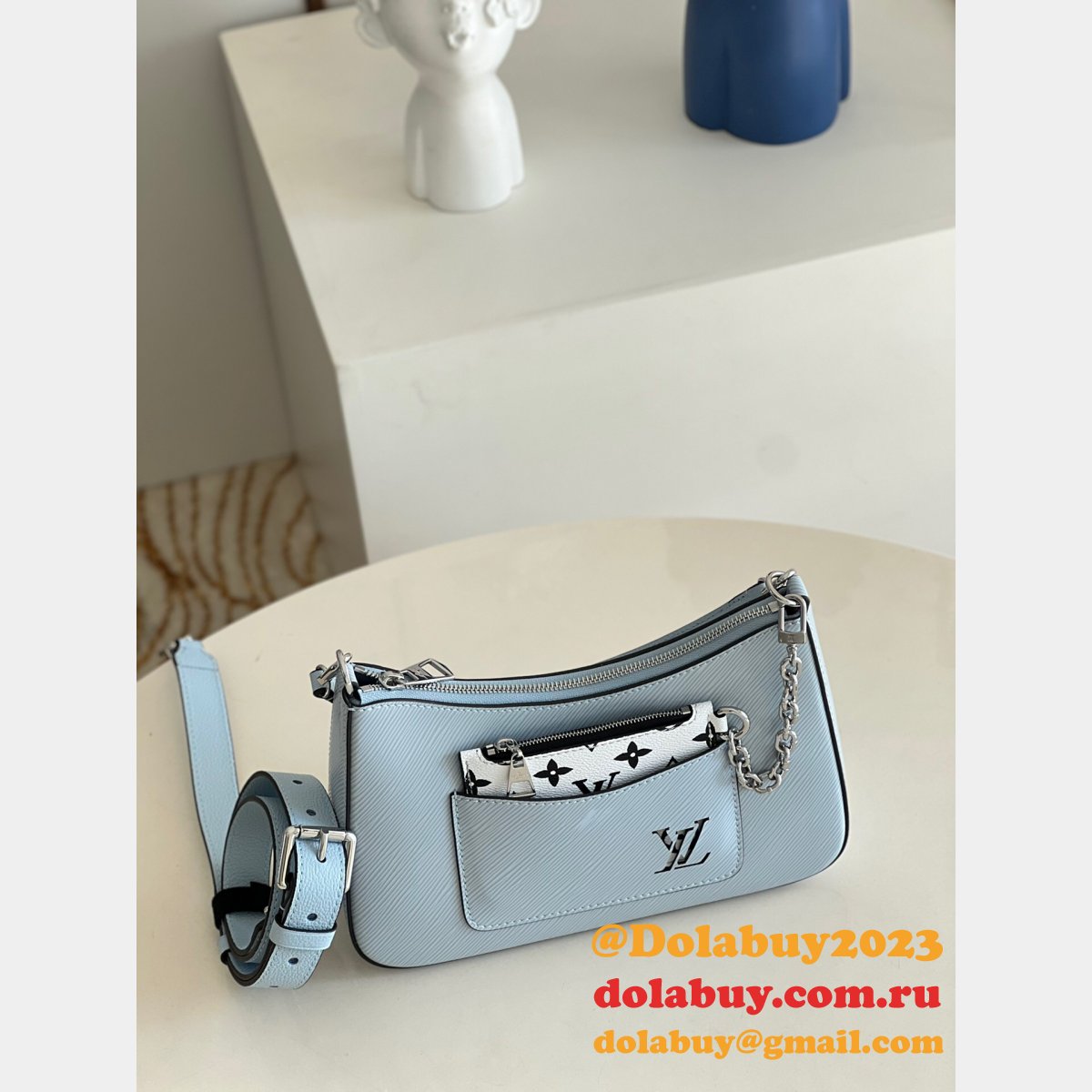 High Quality Designer LV Marelle Epi Leather Replica M80794/M80688 Wholesale