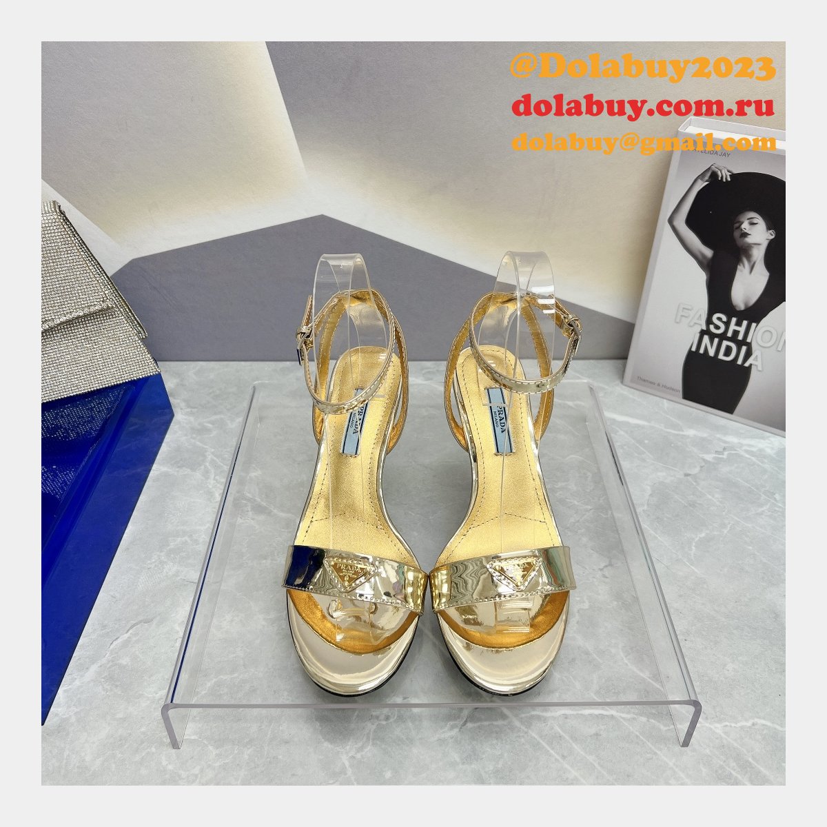 AAA+ High Quality PRADA SANDALS Luxury