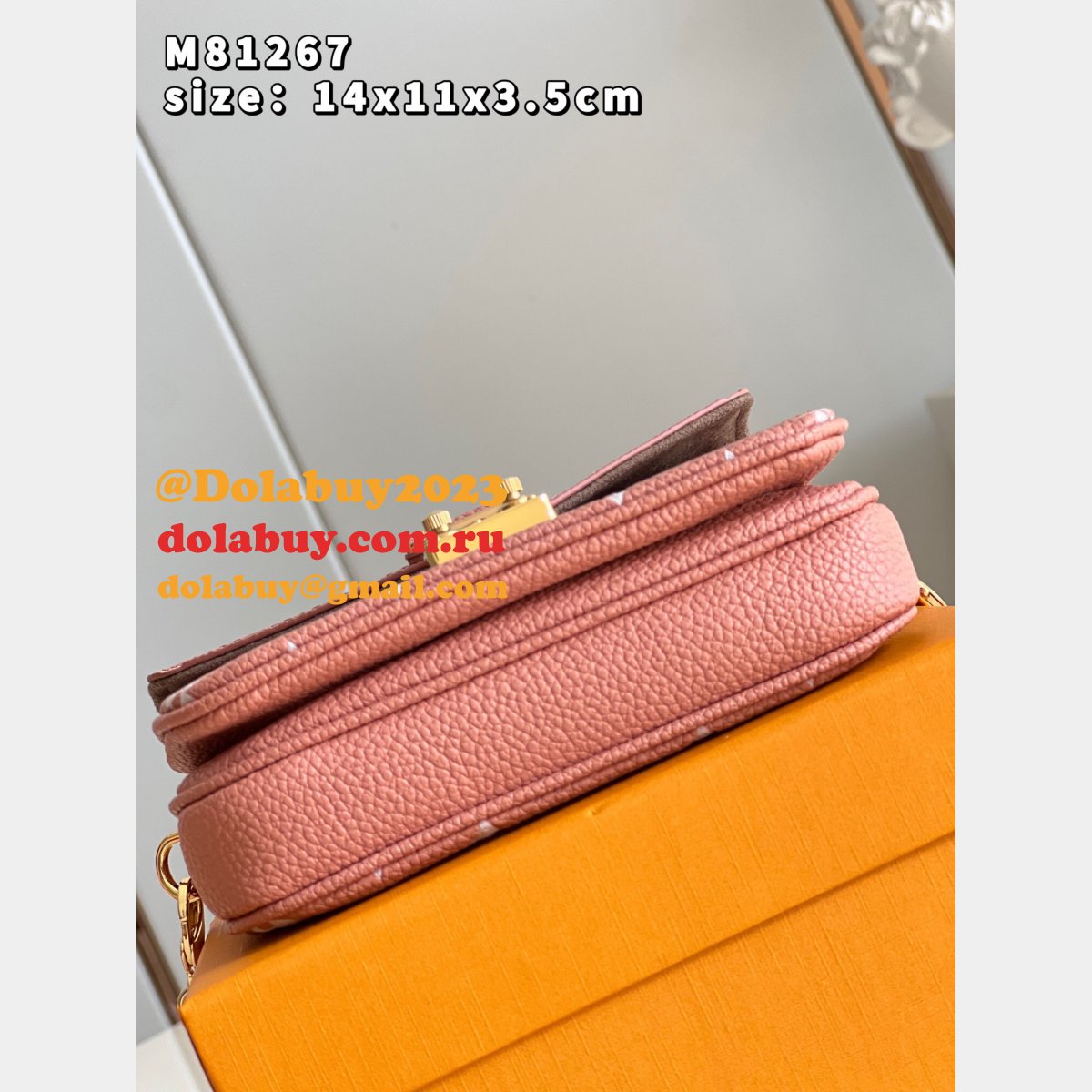 Louis Vuitton Top Replicas Micro Métis M81267 Pink Bag