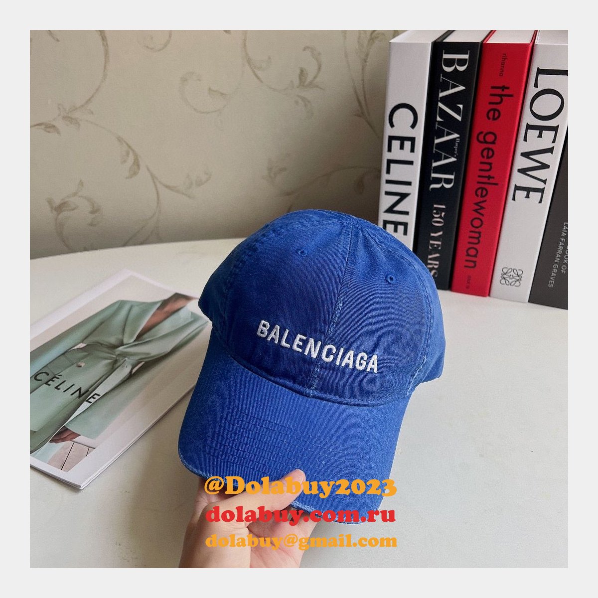 Designer Wholesale Replica Balenciaga Hats Hundreds Strap