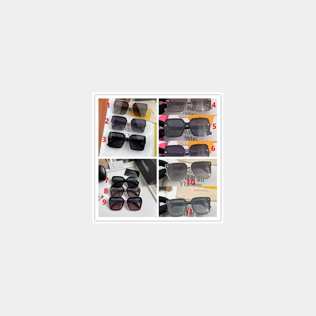 The Best Quality L1294/5710/L1971/L3042 Wholesale Sunglasses