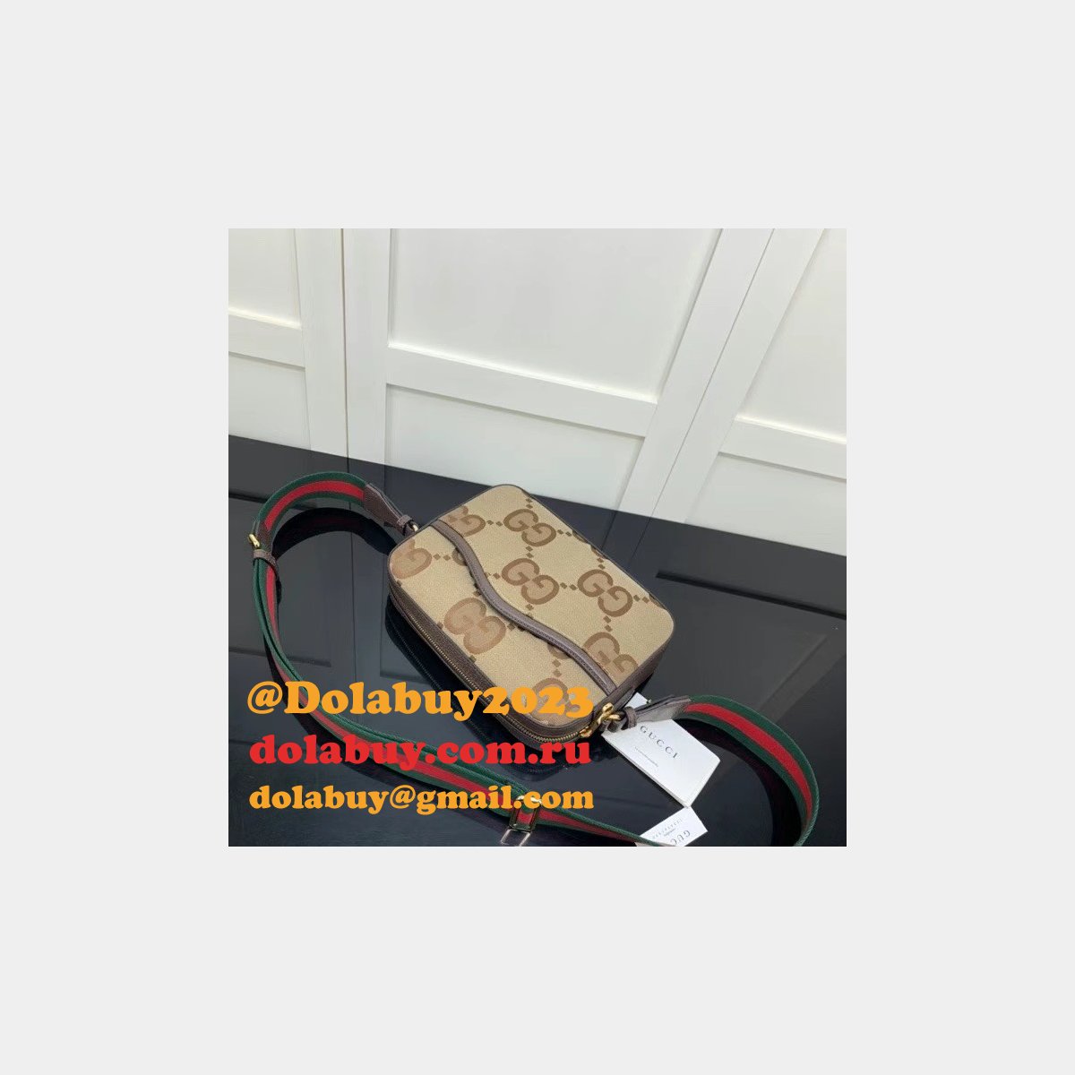 luxury G*u*i replica 675891 jumbo gg messenger bag