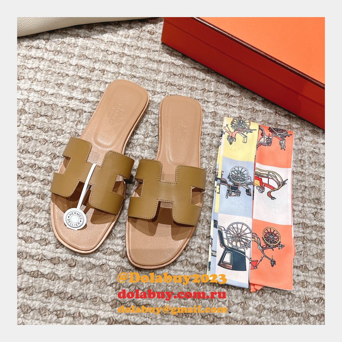 Top Quality hermes Oran sandal 2024