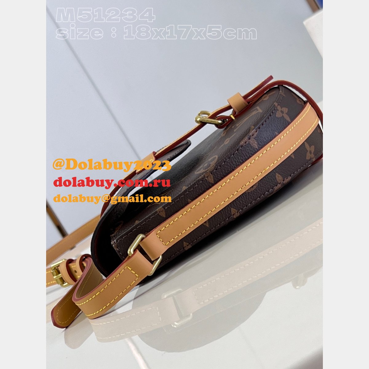 Auth Replica Louis Vuitton 1:1 High Quality Monogram Chantilly M51233 Shoulder