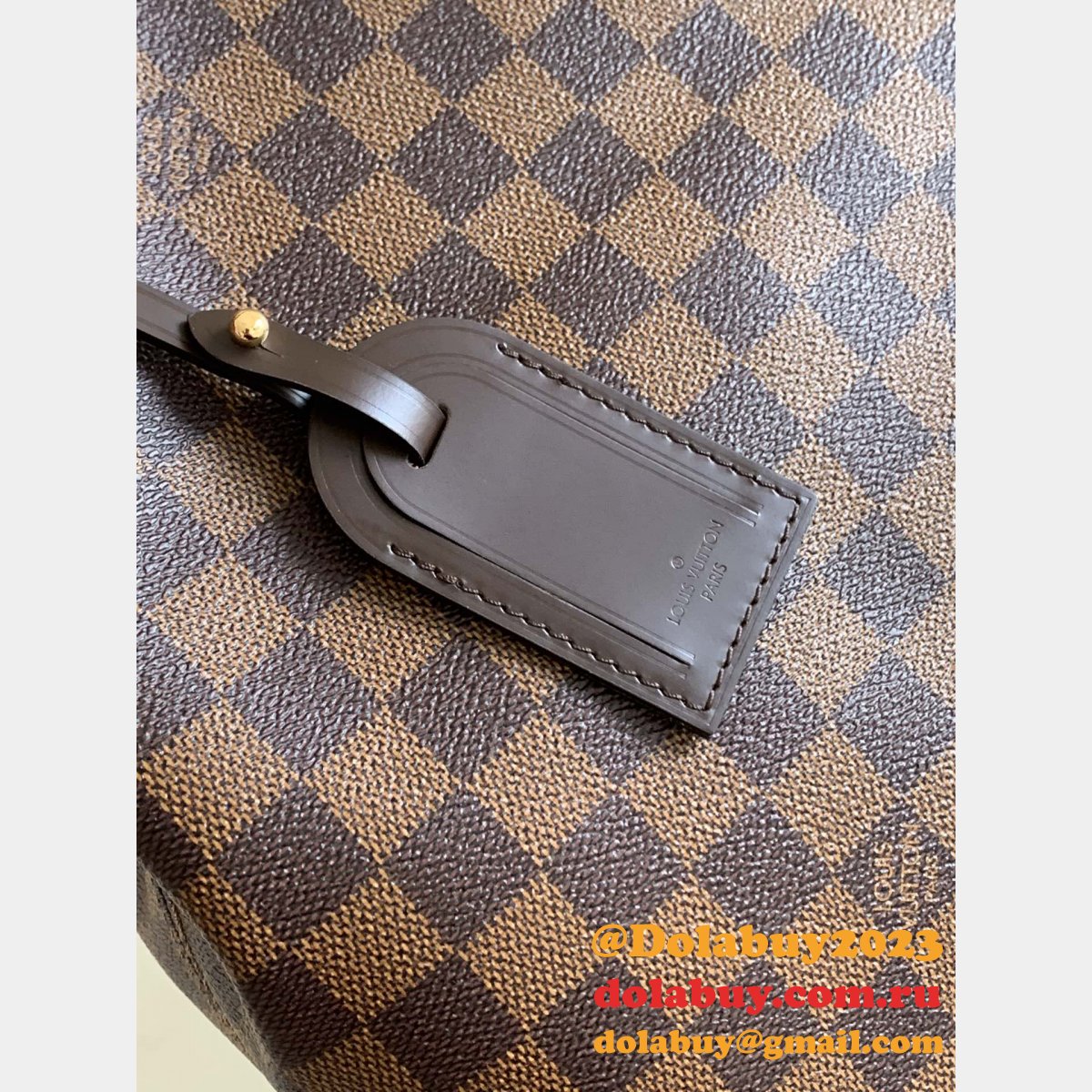 Best Louis Vuittons N44044 Graceful PM Damier Ebene in Brown