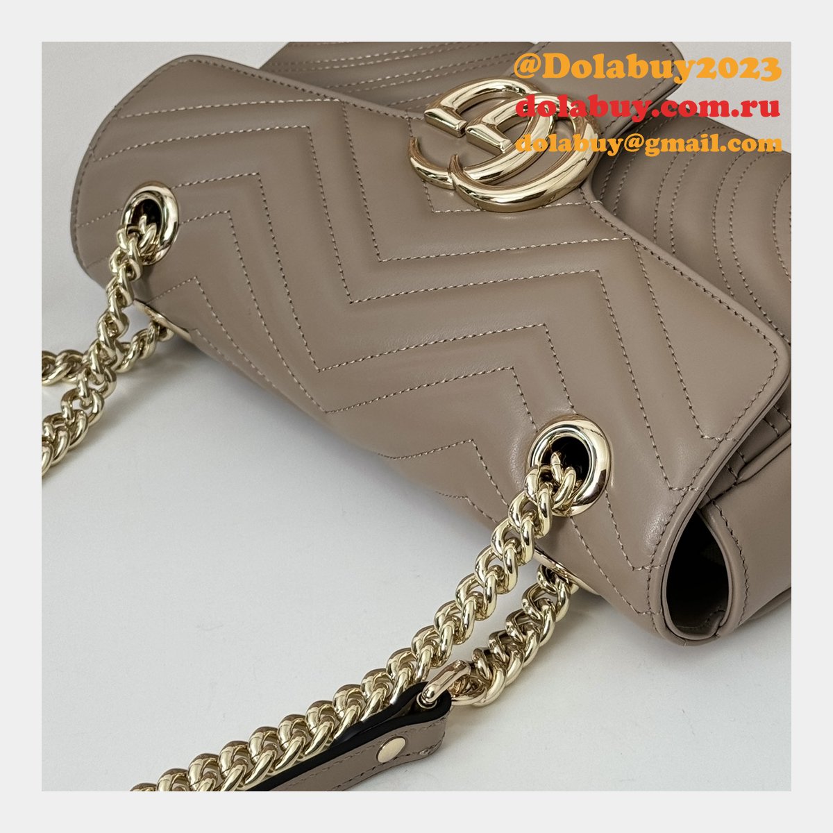 G*u*i designer gg marmont 443497 small shoulder fake bag